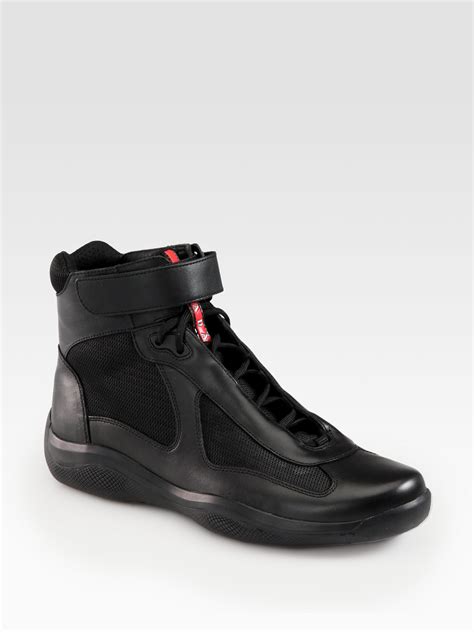 prada high top shoes.